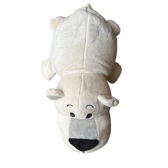 FlipaZoo Plush 2 in 1 Pet Polar Bear Poppi Husky Asher Stuffed Animal  20"  Long - Picture 5 of 12
